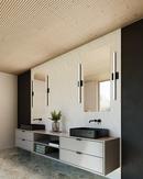 SONNEMAN Satin Black 10W LED Dimmable LED Sconce or Bath Bar 