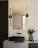 SONNEMAN Satin Black 10W LED Dimmable LED Sconce or Bath Bar 