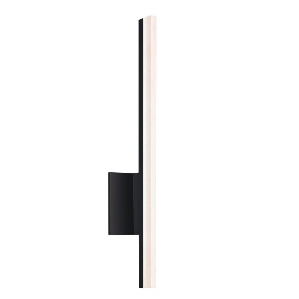 SONNEMAN Satin Black 10W LED Dimmable LED Sconce or Bath Bar 