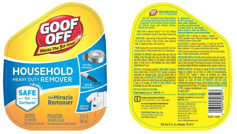Goof Off Yellow Spot Remover and Degreaser 