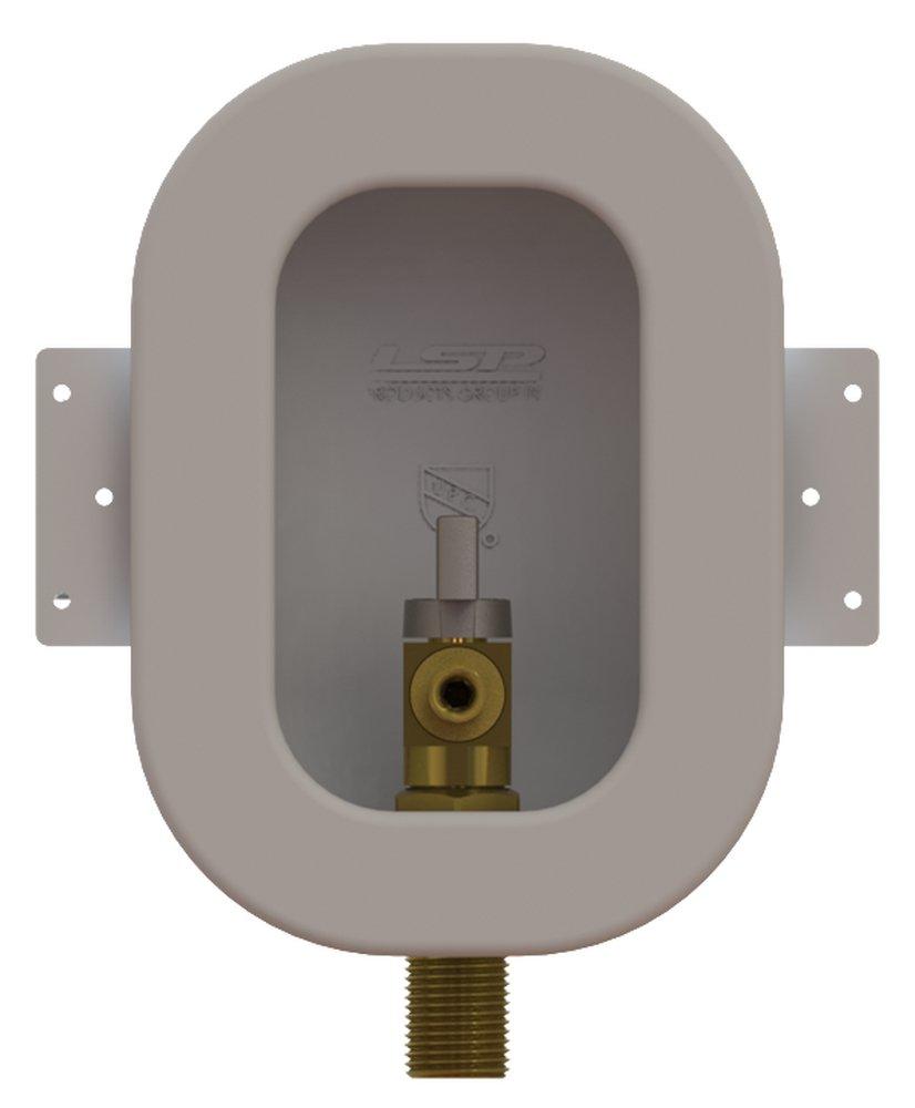 LSP Products Group 5-3/25 in x 3-1/5 in x 2-13/50 in Ice Maker Supply Box 