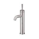 Vessel Filler with Single Lever Handle in Brushed Nickel