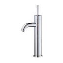Vessel Filler with Single Lever Handle in Polished Chrome