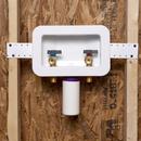 Oatey&reg; White Outlet Box Faceplate 
