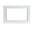 Oatey&reg; White Outlet Box Faceplate 