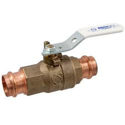 1/2 in. Silicon Bronze Full Port Press 250# Ball Valve