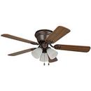 60W 5-Blade Ceiling Fan with 42 in. Blade Span and Light Kit in Oil Rubbed Bronze