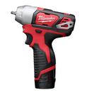 1/4 in. 12V Red Lithium Impact Wrench Kit