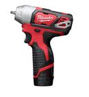 Milwaukee&reg; Red 12V Red Lithium Impact Wrench Kit 