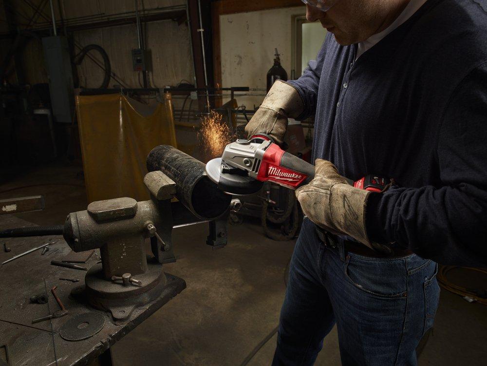 Milwaukee&reg; Silver M18 Fuel 4-1/2 in. / 5 ft. Grinder Paddle Switch No-Lock Kit 