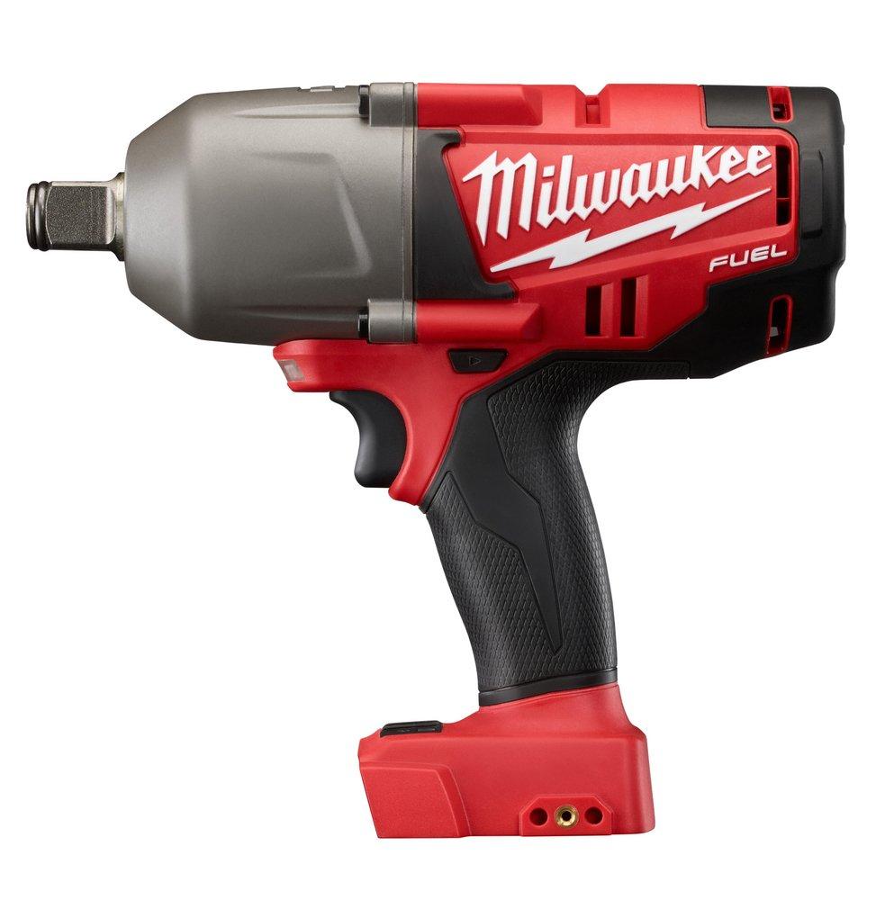 Milwaukee&reg; Red 18V Red Lithium High Torque Impact Wrench with Friction Ring 