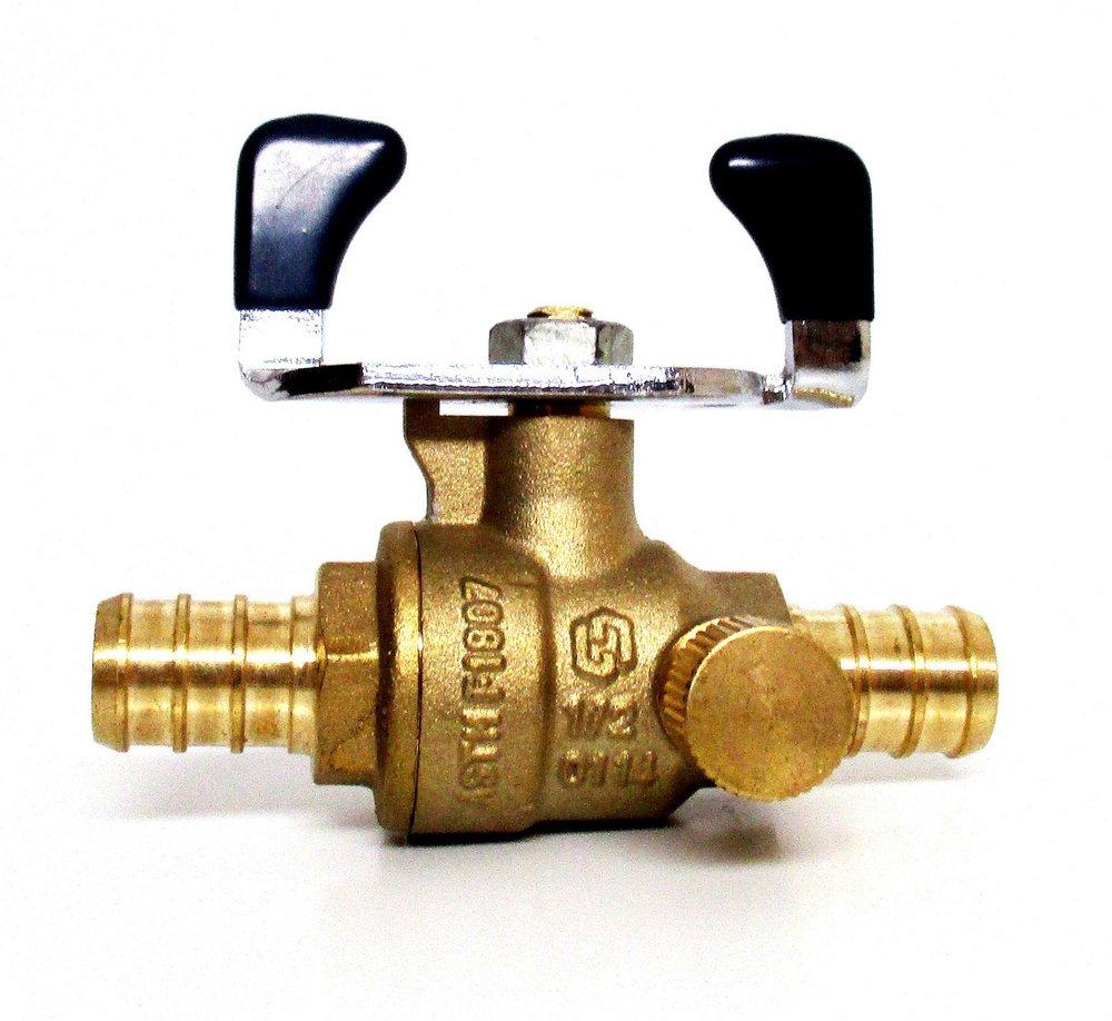 Legend Valve & Fitting Chrome Plated Forged Brass Full Port F1807 400# Ball Valve 