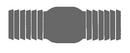 Harvard Barbed Schedule 40 Domestic Carbon Steel Coupling 
