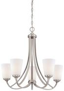 Minka Lavery Brushed Nickel 100 W 12-Light Medium Chandelier 