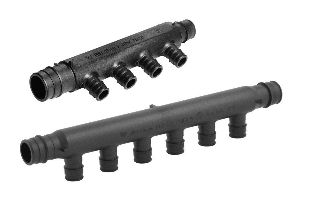 Uponor Polysulfone Manifold with 4 Outlet 