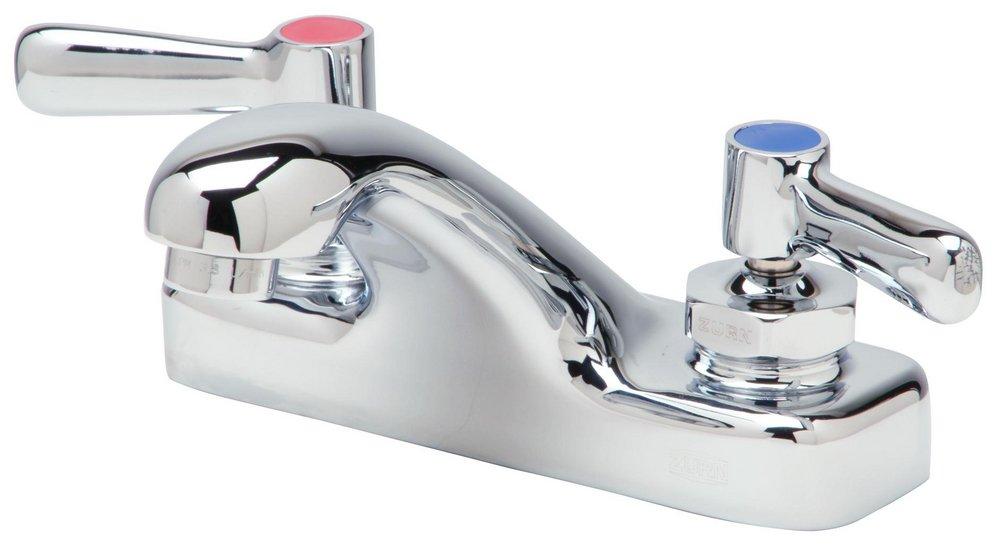 Zurn Polished Chrome 1.2 gpm Centerset Faucet with Lever Handle 