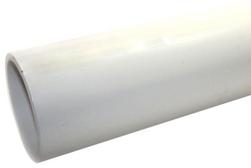 1-1/4 in. x 10 ft. Plain End Schedule 40 Plastic Drainage Pipe