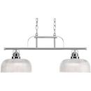 Progress Lighting Polished Chrome 30 in. 100W 2-Light Medium Incandescent Chandelier 