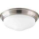 Progress Lighting Brushed Nickel 17W 1-Light LED Flush Mount Ceiling Light 
