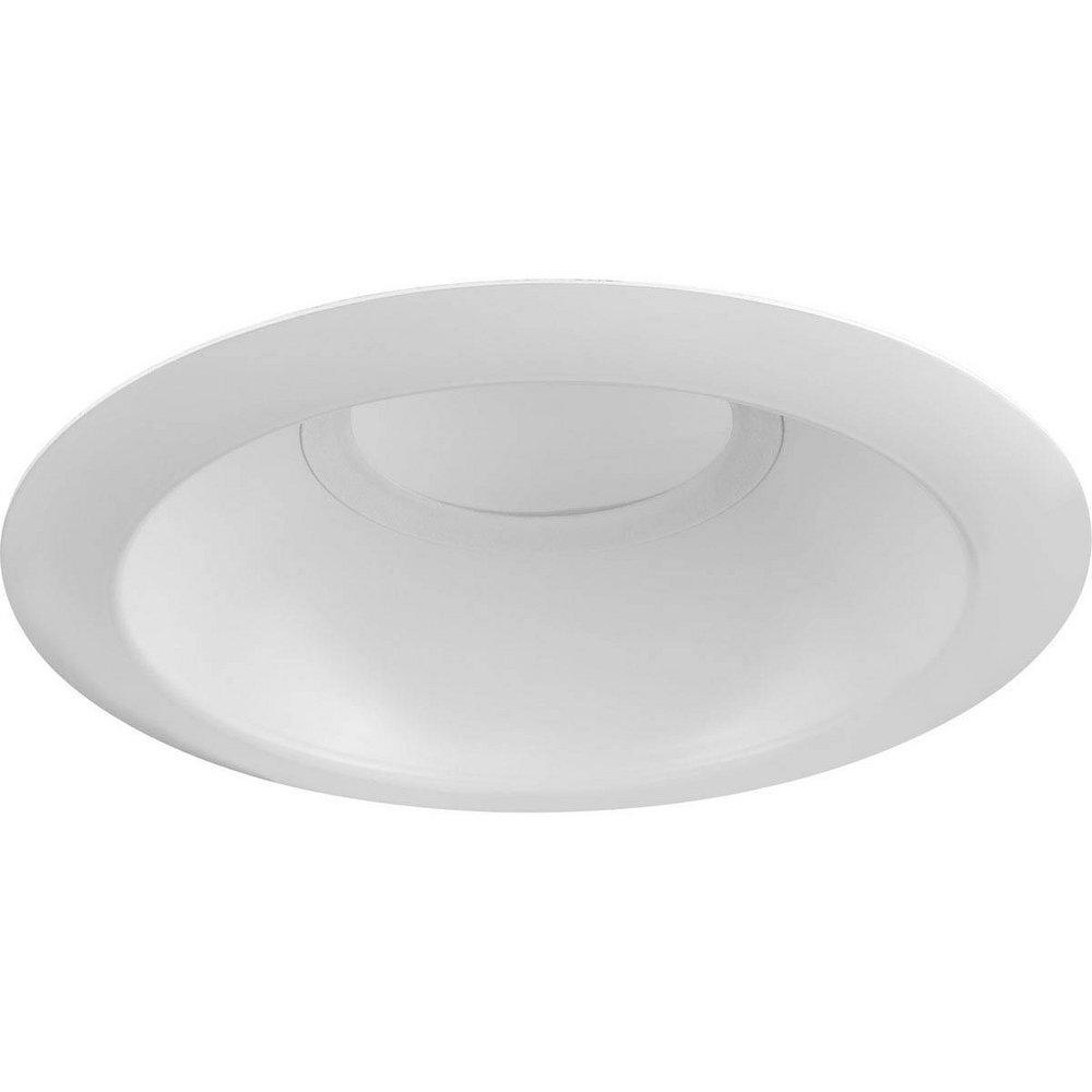Progress Lighting White 6 in. Recessed LED Light Trim Kit 