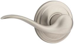 3-3/4 in. Passage Lever in Satin Nickel