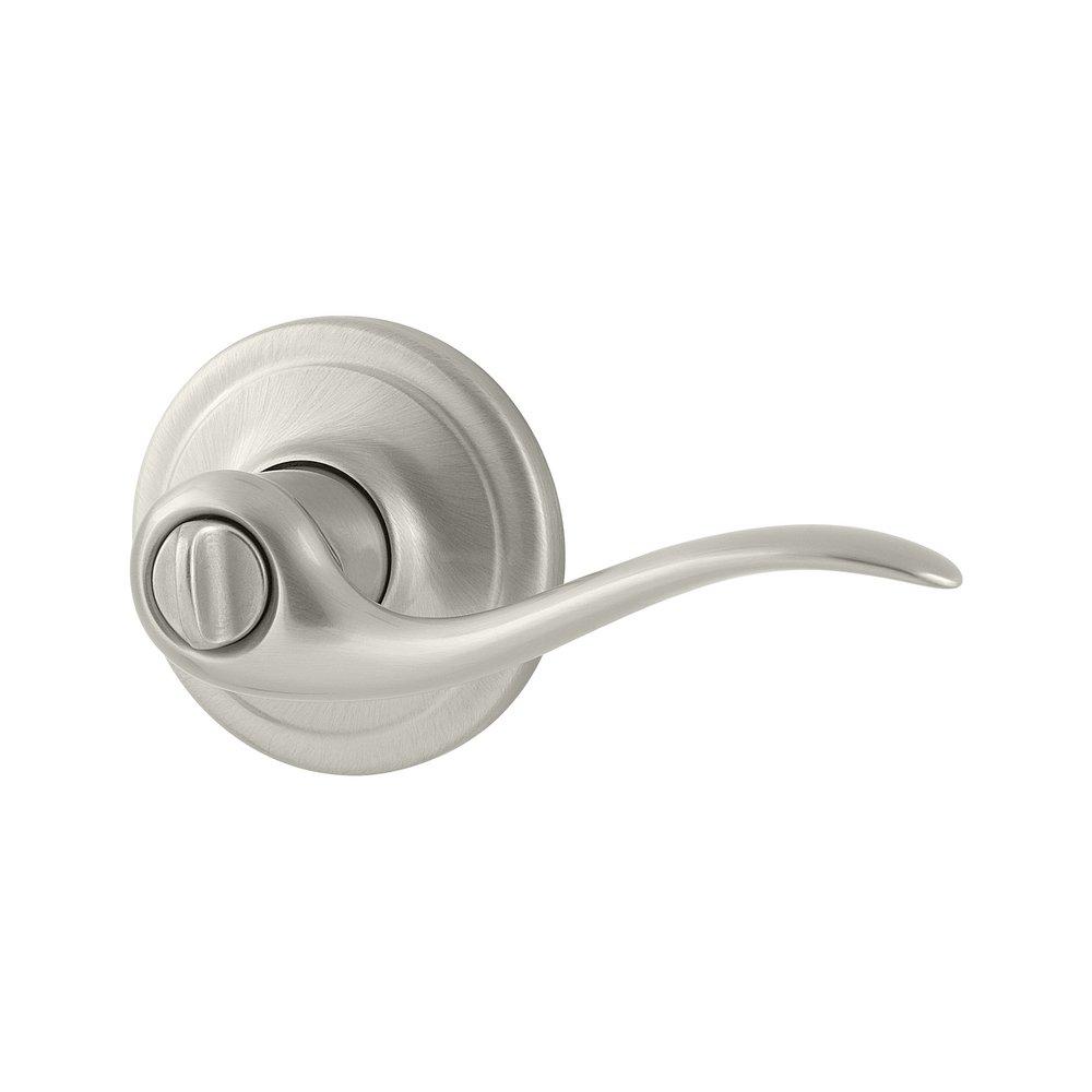 Kwikset Satin Nickel Bed/Bath Lever 