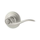 Kwikset Satin Nickel Bed/Bath Lever 