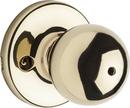 Privacy Door Knob in Polished Brass
