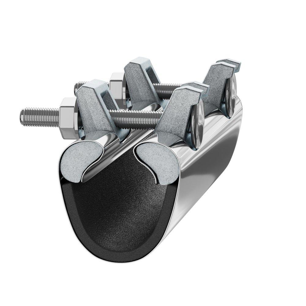 PROFLO&reg; 6 in. Stainless Steel Repair Clamp 