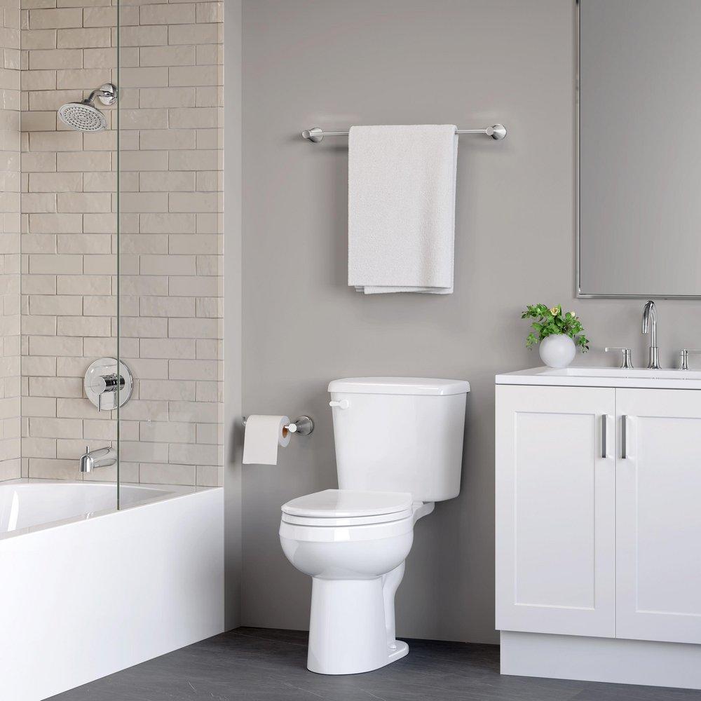 PROFLO&reg; White 0.8 gpf Two Piece Toilet Tank 