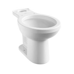 Round Toilet Bowl in White
