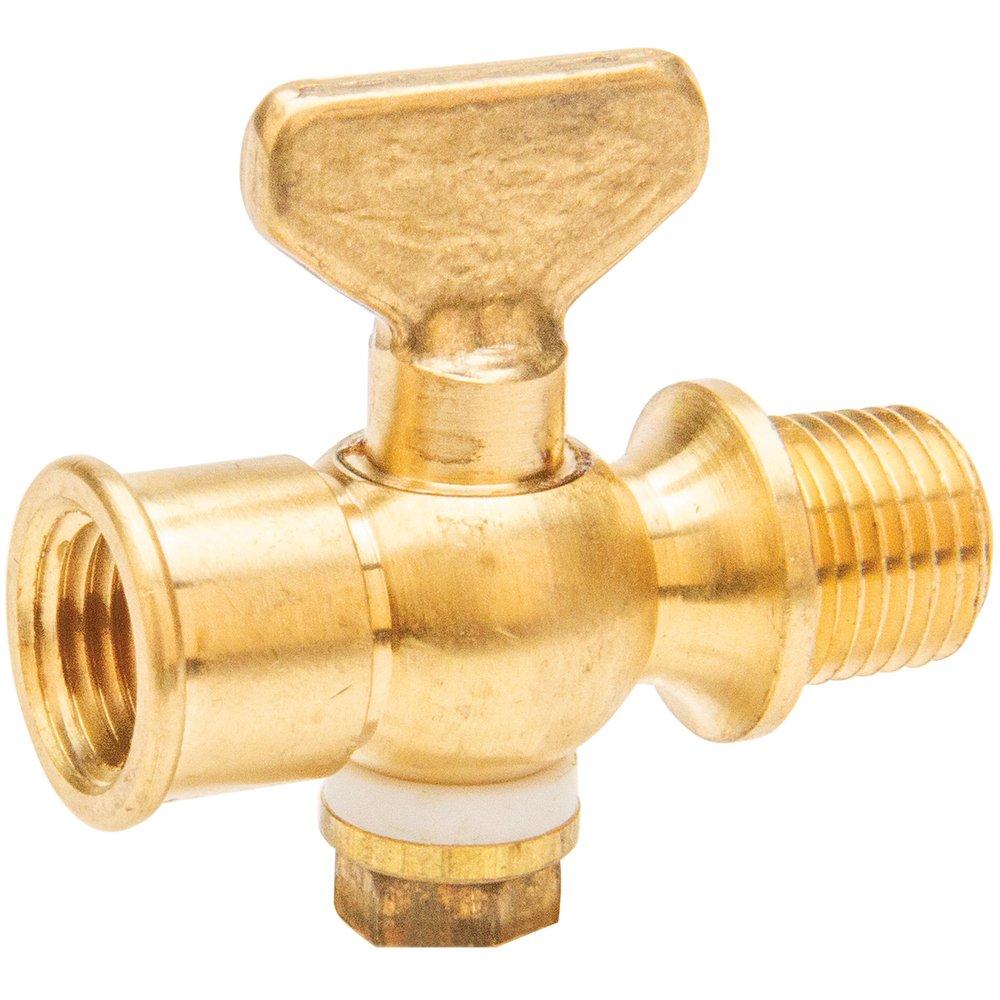 H.O. Trerice Male x Female Ball Valve Gauge Cock with T-Handle 