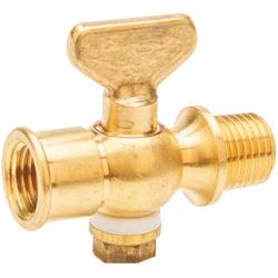 1/4 in. Male x Female Ball Valve Gauge Cock with T-Handle