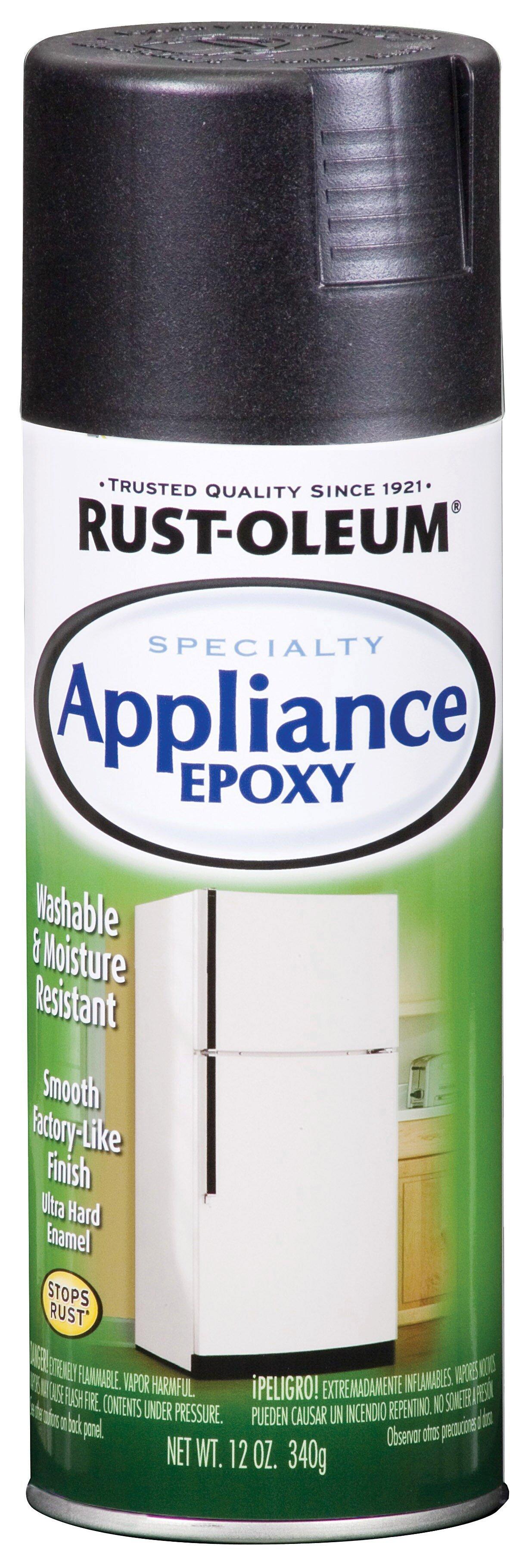 Rust-Oleum&reg; Black 12 oz Appliance Touch-Up Spray Paint 
