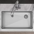 Elkay Polished Satin 35-7/8 x 20-1/4 in. No Hole Stainless Steel Single Bowl Apron Front Kitchen Sink 