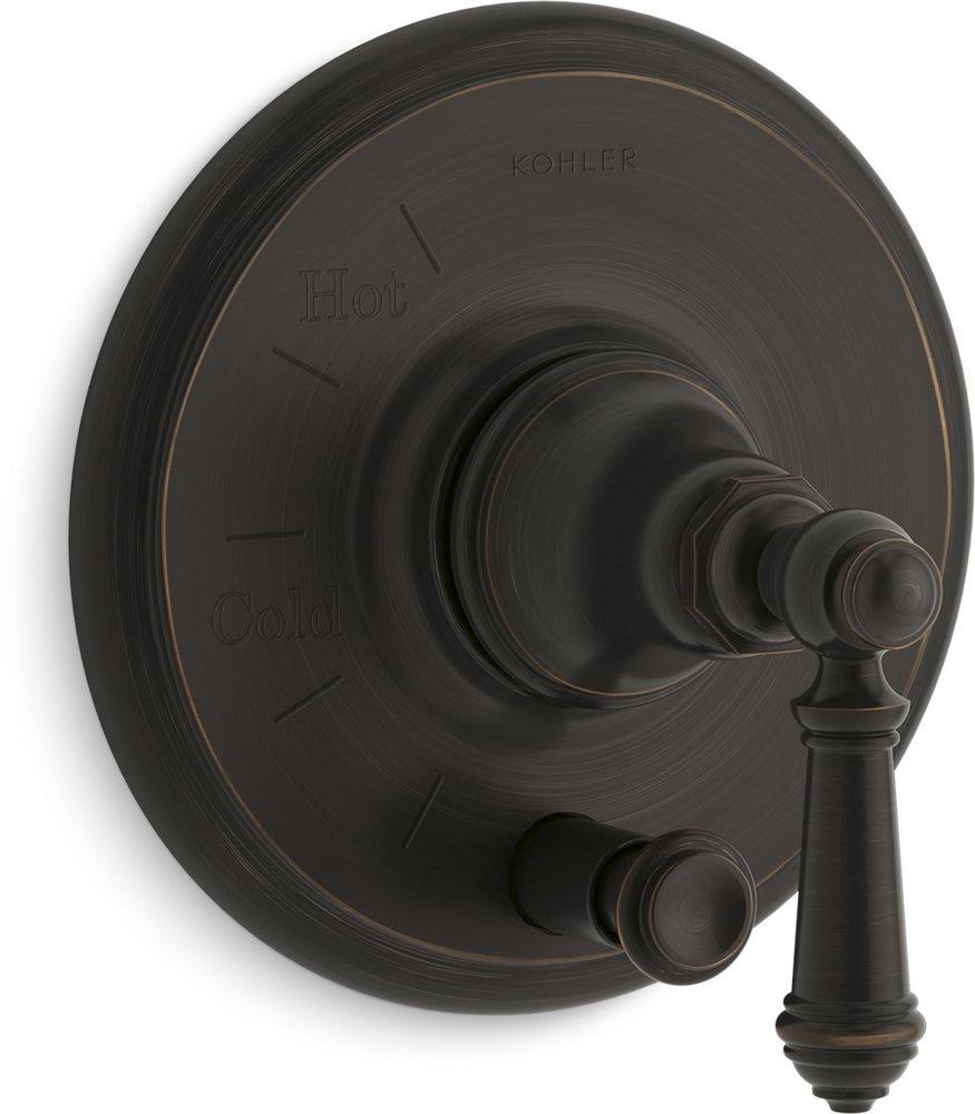 KOHLER Oil Rubbed Bronze Single Handle Bathtub & Shower Faucet Trim Only 