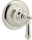 KOHLER Vibrant® Polished Nickel Volume Control Valve Trim with Single Lever Handle 