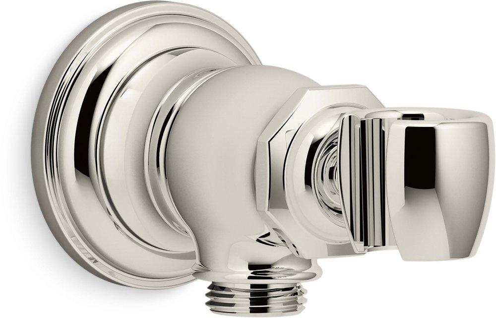 KOHLER Vibrant&reg; Polished Nickel 1/2 in. NPT Metal Hand Shower Holder 
