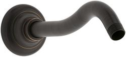 10-11/16 in. Shower Arm and Flange in Oil Rubbed Bronze