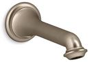 KOHLER Vibrant&reg; Brushed Bronze Wall Mount Bath Spout 