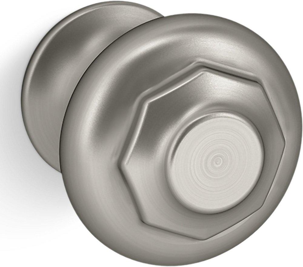 KOHLER Vibrant&reg; Brushed Nickel 1 x 1-3/16 in. Cabinet knob 