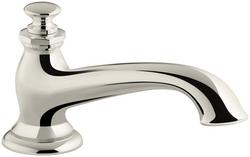 Non-Diverter Tub Spout in Vibrant&reg; Polished Nickel