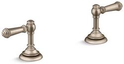 3-5/16 in. Metal Level Handle in Vibrant Brushed Bronze