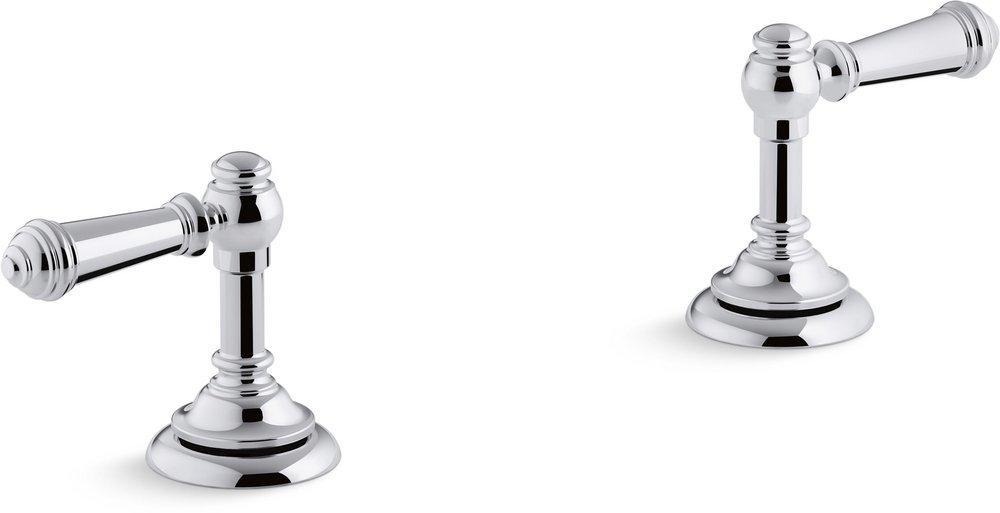 KOHLER Polished Chrome Deckmount Bath Trim Lever Handle 