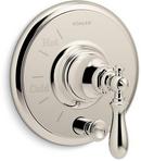 Single Handle Bathtub & Shower Faucet in Vibrant® Polished Nickel Trim Only