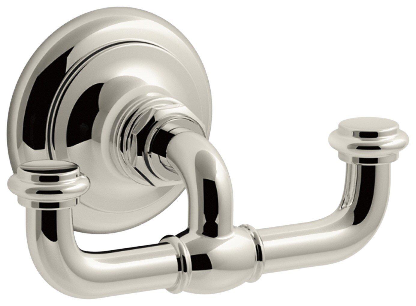 KOHLER Vibrant Polished Nickel 2 Robe Hook 