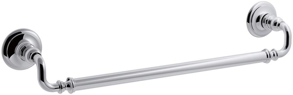 KOHLER Polished Chrome 18 in. Towel Bar 
