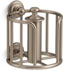 Wall Mount Toilet Tissue Holder in Vibrant Brushed Bronze