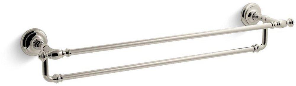 KOHLER Vibrant&reg; Polished Nickel 24 in. Towel Bar 