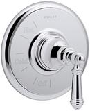 Pressure Balancing Valve Trim with Lever Handle in Polished Chrome
